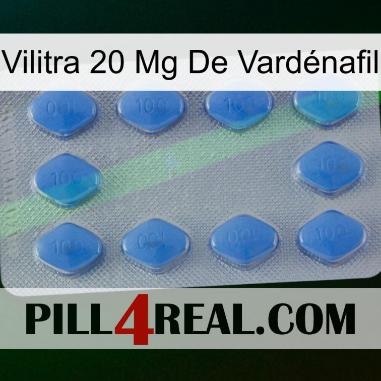 Vilitra 20 Mg De Vardénafil 21